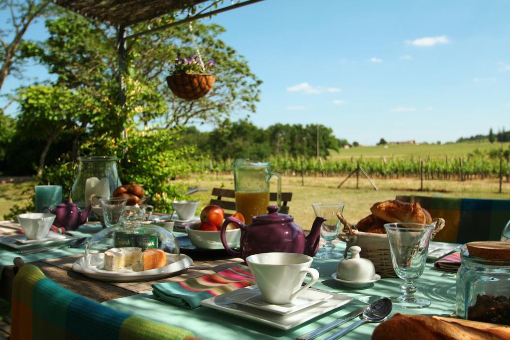 Les Salles-de-Castillon Bleu Raisin B&B 외부 사진